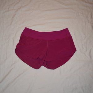 lululemon athletica Speed Up Low-Rise Lined Short 2.5" Size 2